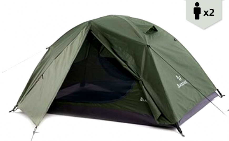 Blackdeer Green Tent 2P (เหมาะสำหรับเดินป่า)